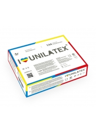 Разноцветные ароматизированные презервативы Unilatex Multifruits - 144 шт. - Unilatex - купить с доставкой в Калининграде