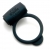 Темно-серое эрекционное кольцо Vibrating Love Ring с вибрацией - Fifty Shades of Grey - в Калининграде купить с доставкой
