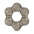 Дымчатое эрекционное кольцо Stay Hard Thick Bead Cock Ring - Blush Novelties - в Калининграде купить с доставкой