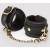 Черные наручники Bound to You Faux Leather Wrist Cuffs - Fifty Shades of Grey - купить с доставкой в Калининграде