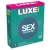 Ребристые презервативы LUXE Royal Sex Machine - 3 шт. - Luxe - купить с доставкой в Калининграде