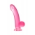 Розовый реалистичный фаллоимитатор Fush - 18 см. - A-toys
