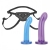 Страпон унисекс Beginners Strap-On с 2 насадками - 15 и 13 см. - Lux Fetish - купить с доставкой в Калининграде