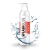 Возбуждающий гель-лубрикант SPLASHGLIDE HOT STIMULATIVE - 330 мл. - Splashglide - купить с доставкой в Калининграде