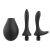 Черный анальный душ Nexus Anal Douche Set с 2 сменными насадками - Nexus Range - купить с доставкой в Калининграде