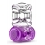 Фиолетовое эрекционное виброкольцо One Night Stand Vibrating C-Ring - Blush Novelties - в Калининграде купить с доставкой
