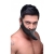 Черный кляп-страпон Masters Mini Face Fuck Strap-On - 14 см. - XR Brands - купить с доставкой в Калининграде