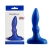 Синий анальный стимулятор Beginners p-spot massager - 11 см. - Lola Games - в Калининграде купить с доставкой