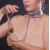 Серебристый ошейник из искусственной кожи - Sitabella - купить с доставкой в Калининграде