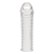 Текстурированная насадка на пенис Clear Textured Penis Enhancing Sleeve Extension - 16,5 см. - BlueLine - в Калининграде купить с доставкой