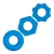 Комплект из трех голубых колец для эрекции 3-Pack Nuts   Bolts Stretch Cock Ring Set - BlueLine - в Калининграде купить с доставкой