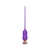 Фиолетовый тонкий стимулятор Nipple Vibrator - 23 см. - I-MOON - купить с доставкой в Калининграде