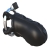 Черный замок верности Extreme Silicone Cock Blocker - Pipedream - купить с доставкой в Калининграде
