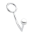 Кольцо на пенис с анальным стимулятором Stainless Steel Anal Hook   Cock Ring - BlueLine - в Калининграде купить с доставкой