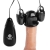 Черная стимулирующая насадка для головки полового члена Multi Speed Vibrating Penis Head Teaser - XR Brands - в Калининграде купить с доставкой