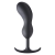 Черный массажер простаты с утяжелителями Premium Silicone Weighted Prostate Plug XL - 20,8 см. - XR Brands - в Калининграде купить с доставкой