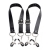 Ремни с зажимами для половых губ Spread Labia Spreader Straps with Clamps - XR Brands - купить с доставкой в Калининграде