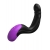 Черно-фиолетовый вибромассажёр простаты Hyper-Pulse P-Spot Massager - Pipedream - в Калининграде купить с доставкой