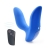 Синий вибромассажер простаты 3,5’’ Remote Control Curve P-spot Massager - 12 см. - Erokay - в Калининграде купить с доставкой