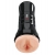 Телесный мастурбатор-вагина в черной колбе Super Luscious Lips XXL - Pipedream - в Калининграде купить с доставкой