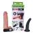 Страпон с 2 насадками и вибрацией UniStrap - 19 и 12 см. - LOVETOY (А-Полимер) - купить с доставкой в Калининграде