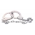 Наручники из металла с длинной цепочкой CHROME HANDCUFFS METAL HANDCUFFS W. KEY - NMC - купить с доставкой в Калининграде
