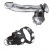 Утяжка для мошонки и пениса Cock Ring With 1  Ball Stretcher And Optional Weight Ring - BlueLine - купить с доставкой в Калининграде