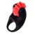 Чёрно-красное эрекционное виброкольцо Erotist - Erotist Adult Toys - в Калининграде купить с доставкой