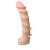 Насадка REAL Standard со спиралевидным узором - 19 см. - LOVETOY (А-Полимер) - купить с доставкой в Калининграде