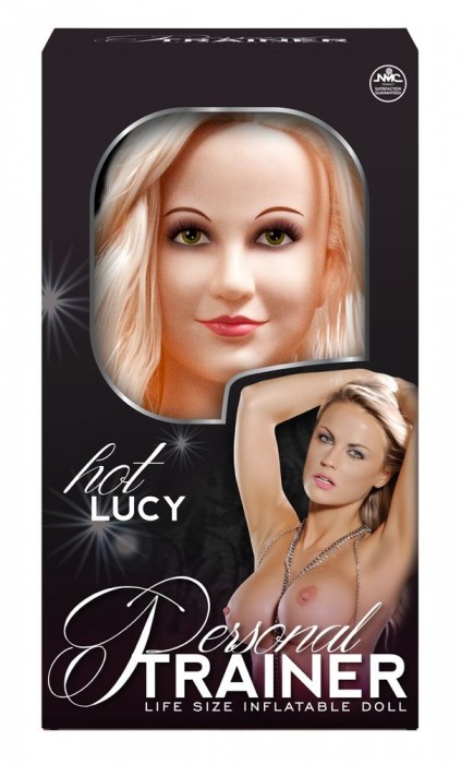 Надувная кукла с вибрацией и 2 любовными отверстиями Hot Lucy Lifesize Love Doll - NMC - в Калининграде купить с доставкой