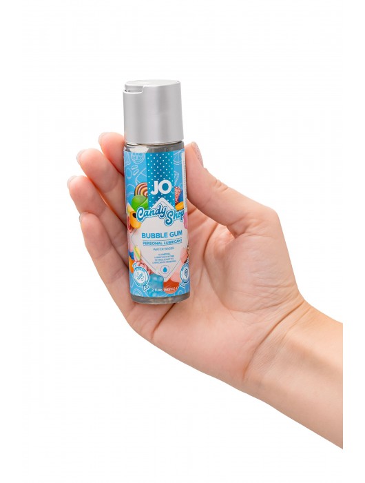 Смазка на водной основе Candy Shop Bubblegum с ароматом жвачки - 60 мл. - System JO - купить с доставкой в Калининграде