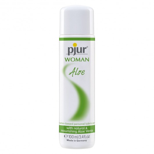 Лубрикант на водной основе pjur WOMAN Aloe - 100 мл. - Pjur - купить с доставкой в Калининграде