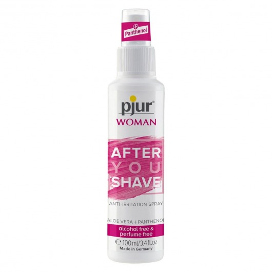 Спрей после бритья pjur WOMAN After You Shave Spray - 100 мл. - Pjur - купить с доставкой в Калининграде