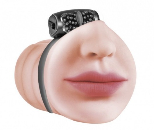 Мастурбатор-ротик с виброкольцом Satisfaction Beloved - Lola Games - в Калининграде купить с доставкой