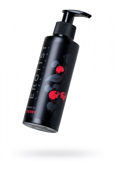 Массажное масло Erotist CHERRY с ароматом вишни - 150 мл. - Erotist Lubricants - купить с доставкой в Калининграде