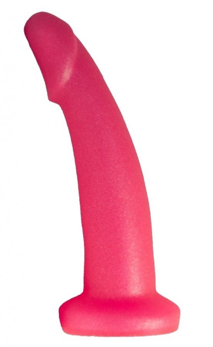 Розовый плаг-массажёр для простаты - 13,5 см. - LOVETOY (А-Полимер) - в Калининграде купить с доставкой