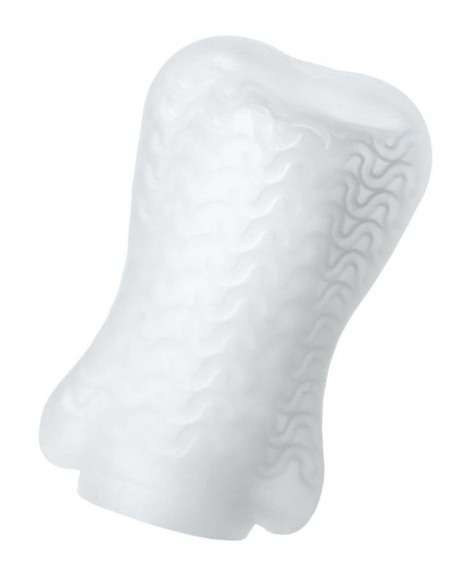 Белый мастурбатор A-Toys Pocket Wavy - A-toys - в Калининграде купить с доставкой