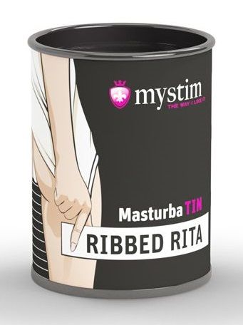 Компактный мастурбатор MasturbaTIN Ribbed Rita - MyStim - в Калининграде купить с доставкой