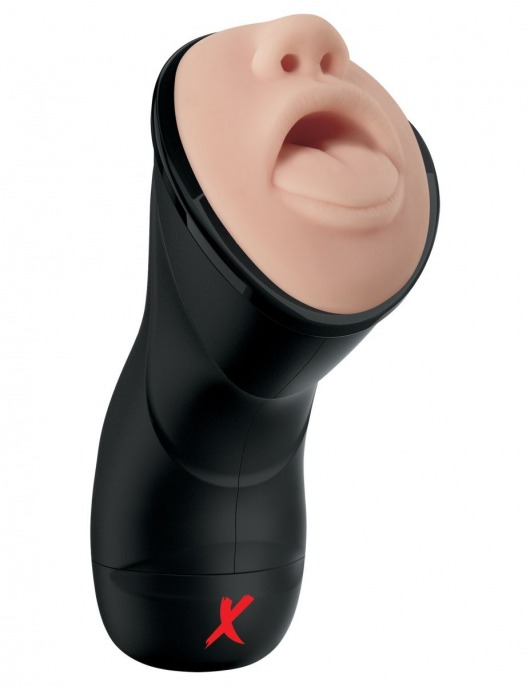 Мастурбатор-ротик Deep Throat Vibrating Stroker - Pipedream - в Калининграде купить с доставкой
