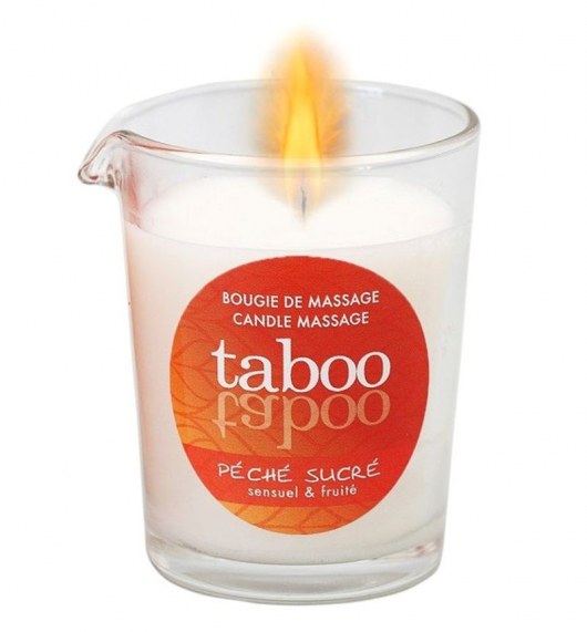 Массажное аромамасло с афродизиаками для женщин RUF Taboo Peche sucre - 60 гр. - RUF - купить с доставкой в Калининграде