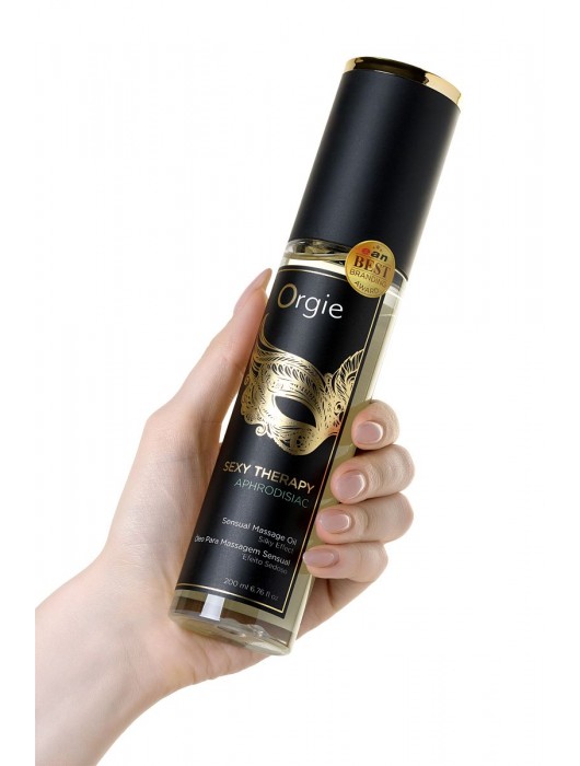 Минеральное массажное масло Orgie Sexy Therapy Afrodisiac - 200 мл. - ORGIE - купить с доставкой в Калининграде