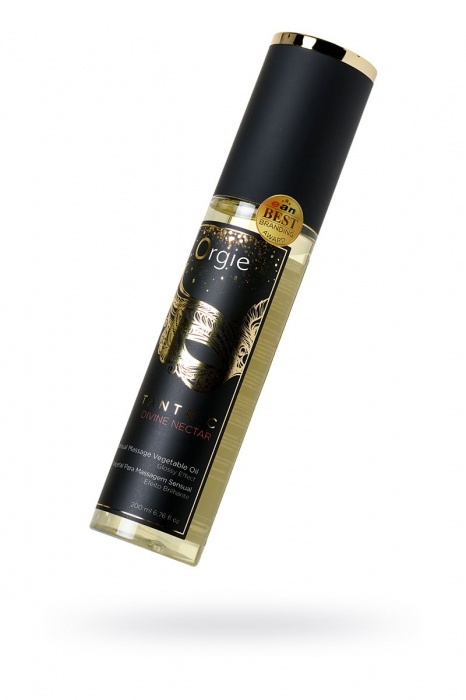 Растительное массажное масло Orgie Tantric Divine Nectar - 200 мл. - ORGIE - купить с доставкой в Калининграде