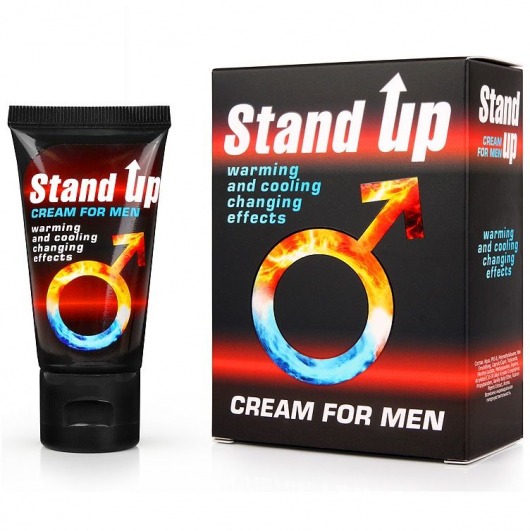 Возбуждающий крем для мужчин Stand Up - 25 гр. - Биоритм - купить с доставкой в Калининграде