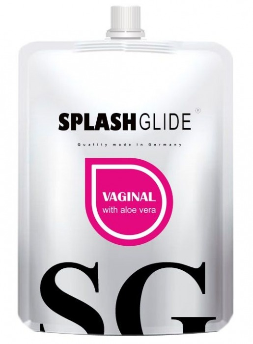 Ухаживающий лубрикант на водной основе Splashglide Vaginal With Aloe Vera - 100 мл. - Splashglide - купить с доставкой в Калининграде