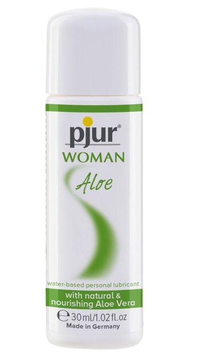Лубрикант на водной основе pjur WOMAN Aloe - 30 мл. - Pjur - купить с доставкой в Калининграде