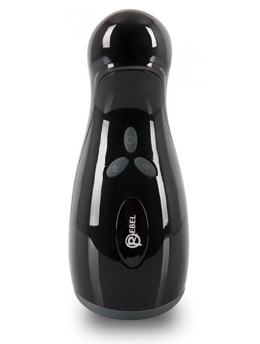 Черный мастурбатор Rebel Masturbator с нагревом - Orion - в Калининграде купить с доставкой