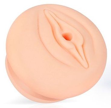 Телесная насадка-вагина на помпу - Sex Expert - в Калининграде купить с доставкой