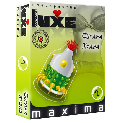 Презерватив LUXE Maxima  Сигара Хуана  - 1 шт. - Luxe - купить с доставкой в Калининграде