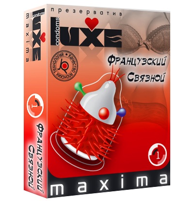 Презерватив LUXE Maxima  Французский связной  - 1 шт. - Luxe - купить с доставкой в Калининграде