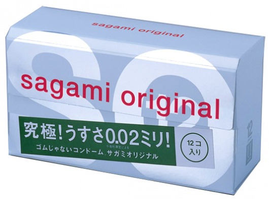 Ультратонкие презервативы Sagami Original - 12 шт. - Sagami - купить с доставкой в Калининграде